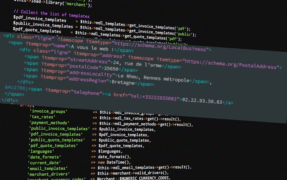 meta donnees seo local referencement