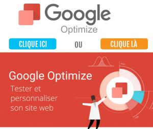 google optimize test-a-b site internet